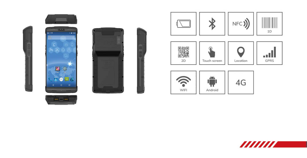 思必拓ST55二維掃碼數據采集智能終端